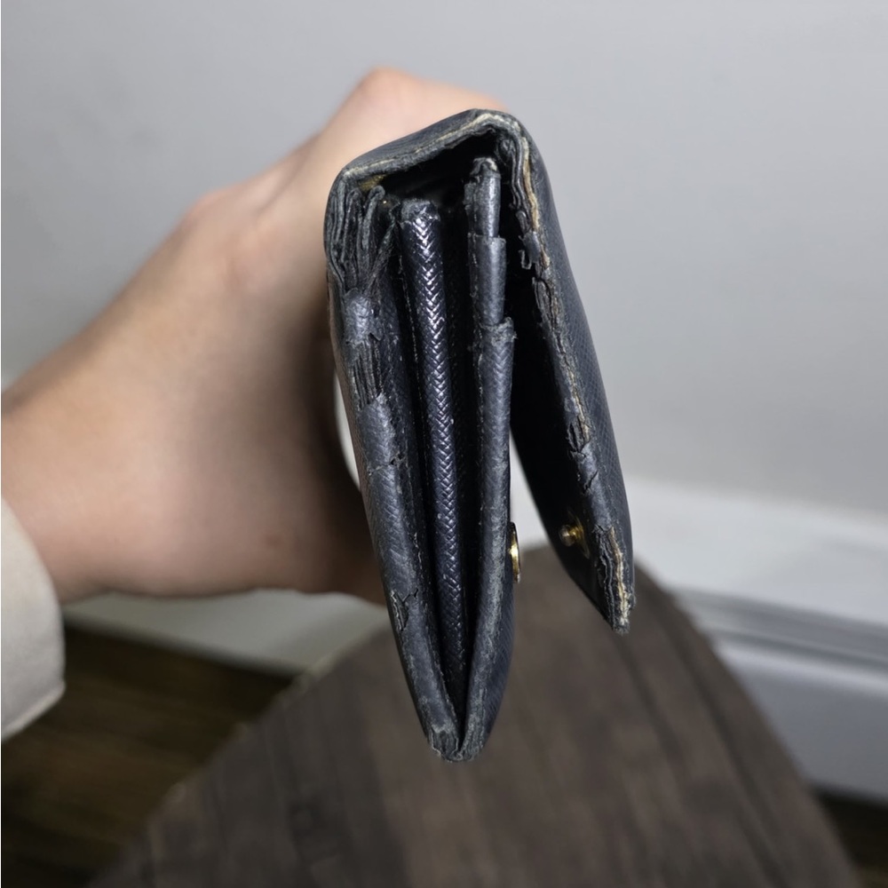 Prada Black Saffiano Leather Wallet - Picture 5 of 8